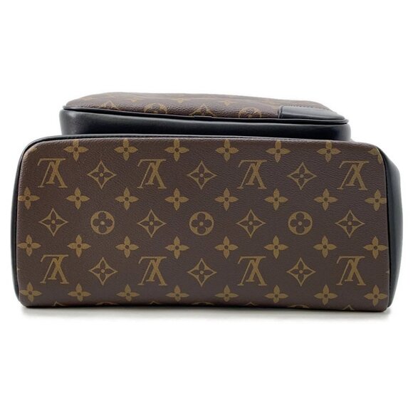 LOUIS VUITTON Dean Backpack Monogram Macassar Canvas Brown/Noir M45335 - Picture 9 of 12